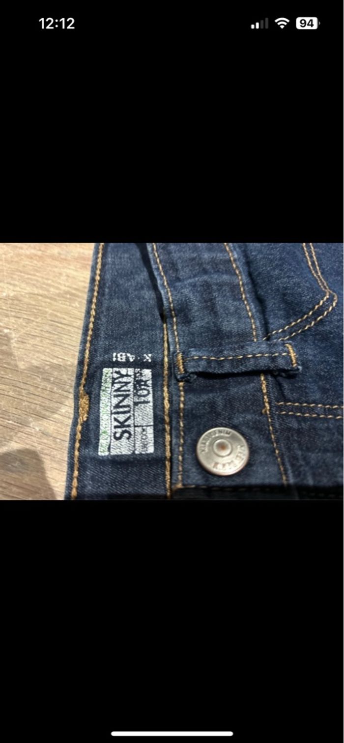 Pantalon jean bleu 10 ans skinny