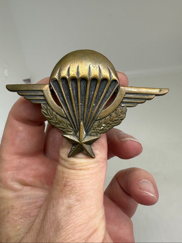 Brevet Militaire Parachutiste / Attribuée / Années 60/ TAP/ insigne - photo numéro 10
