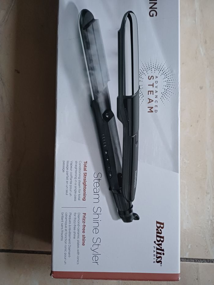 Lisseur vapeur babyliss