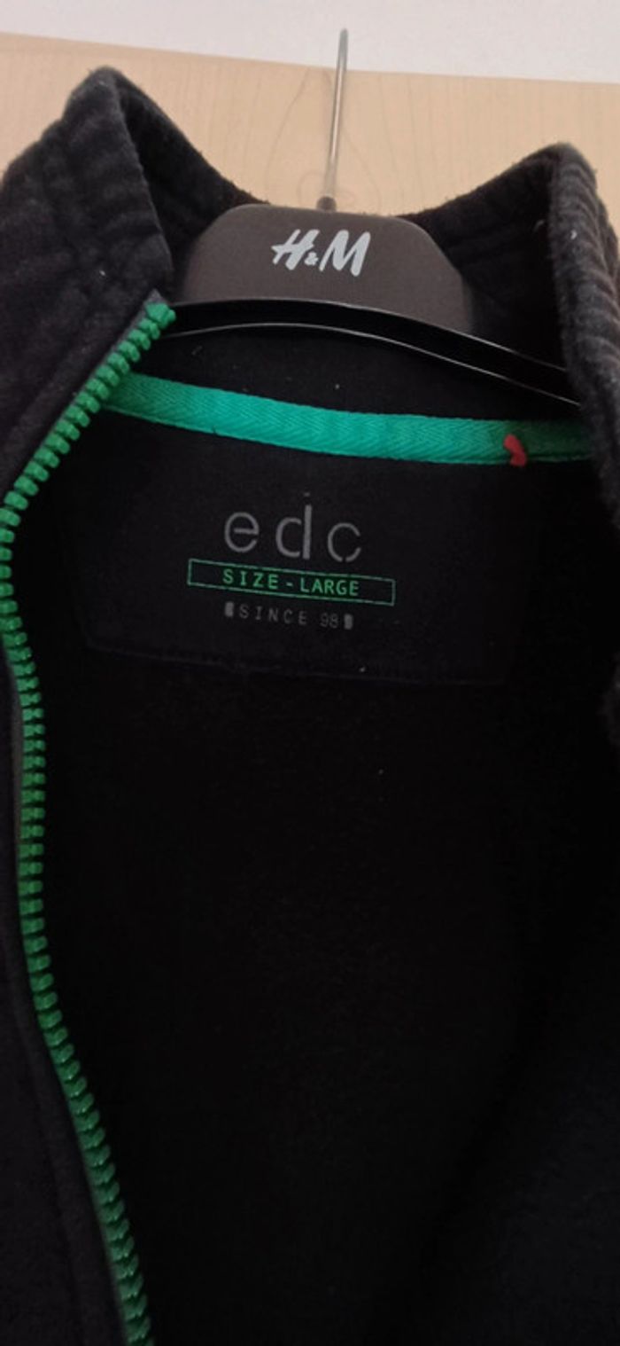 Sweat à tirette  homme taille large. EDC by esprit - photo numéro 2
