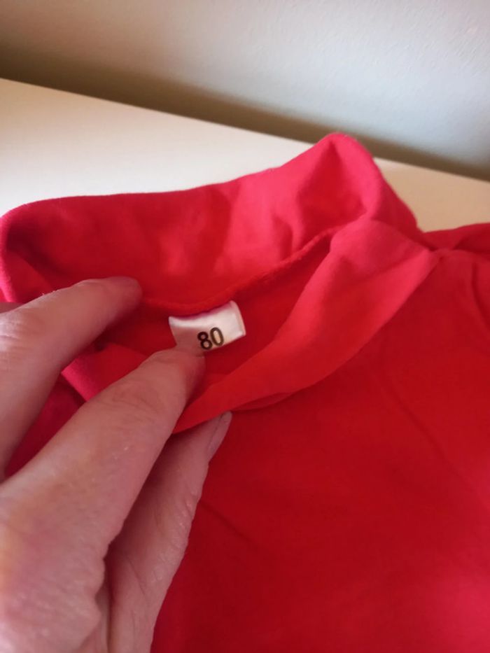 Pull col roulé garçon taille 80 - photo numéro 2