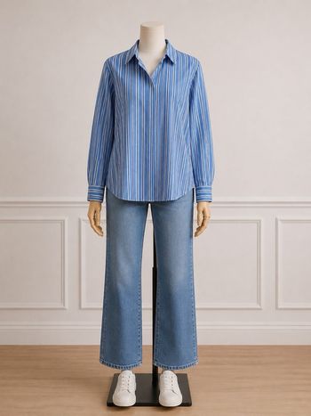 Chemise à rayures