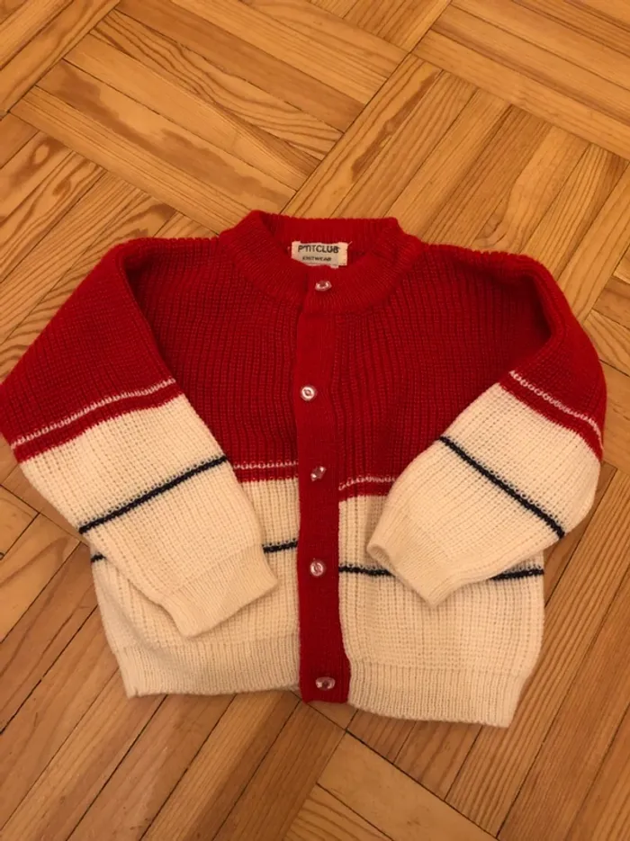 Gilet grosses mailles