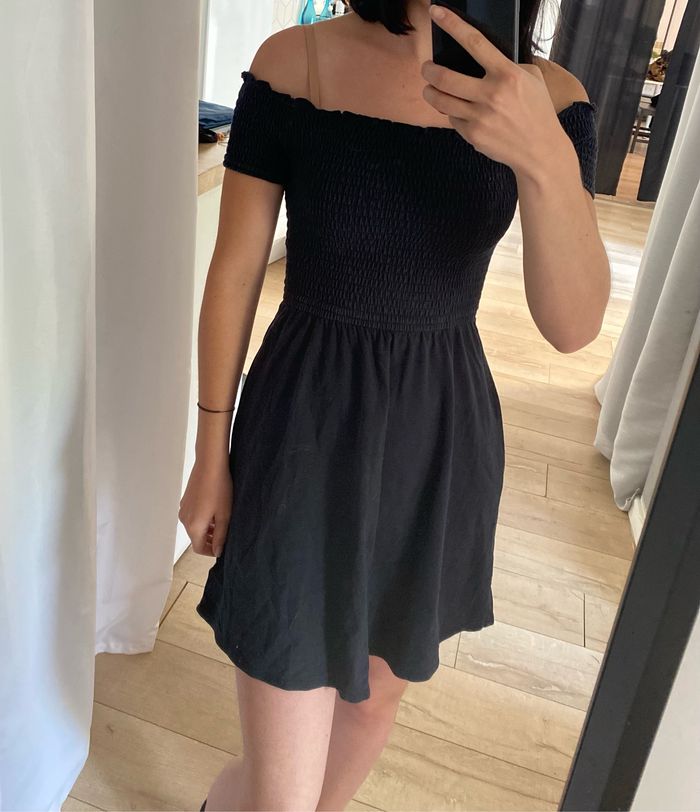 Robe courte noir hollister