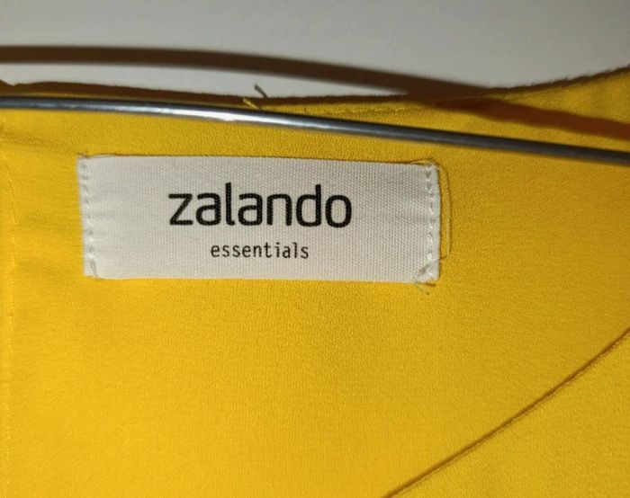 Blouse jaune femme t.L - photo numéro 3