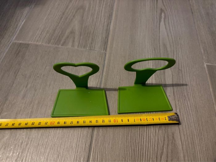 Lot de 2 supports de charge verts pour téléphone/accessoire - photo numéro 4