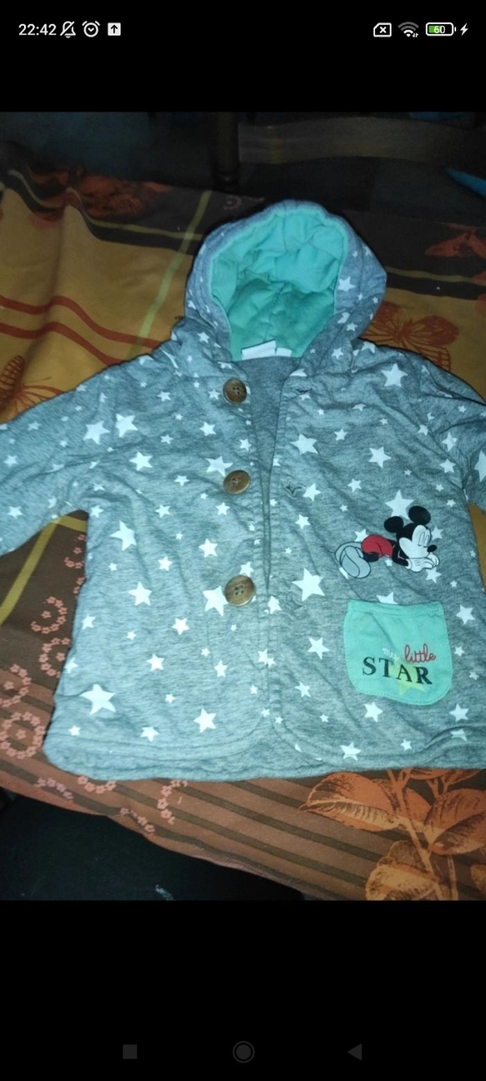 Très beau Gilet garçon Mickey e31 - photo numéro 2