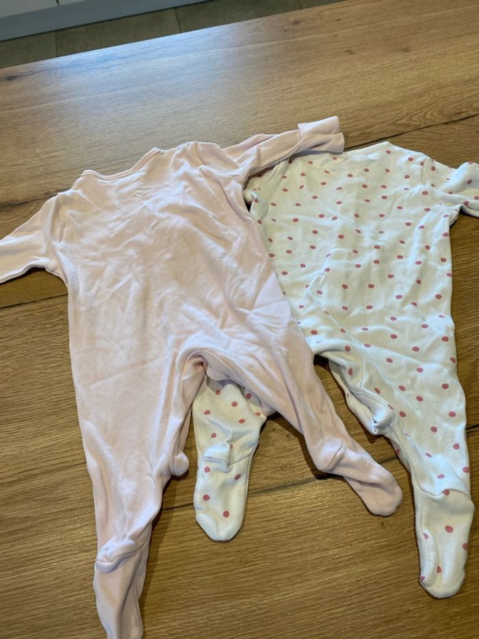 Lot 2 pyjama coton 3 mois - photo numéro 2