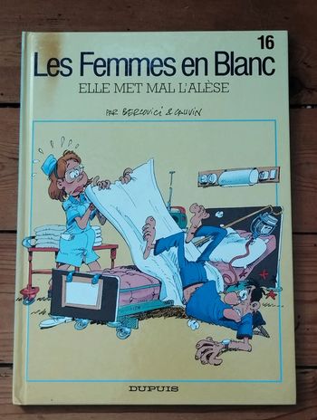BD Les femmes en blanc Elle met mal l'alèse Bercovici Cauvin