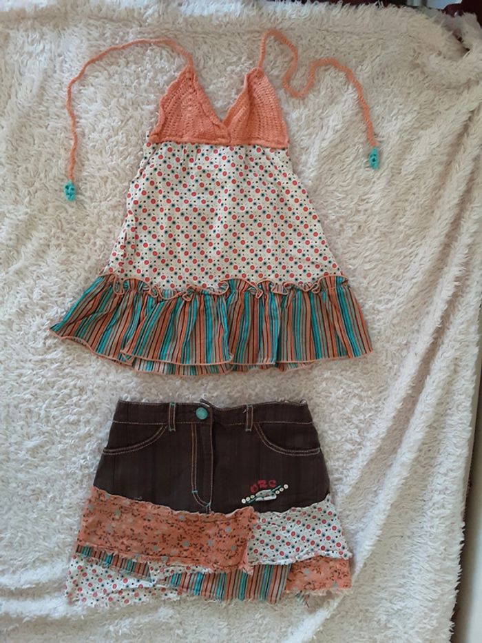 Ensemble jupe + dos-nu Orchestra 3 ans