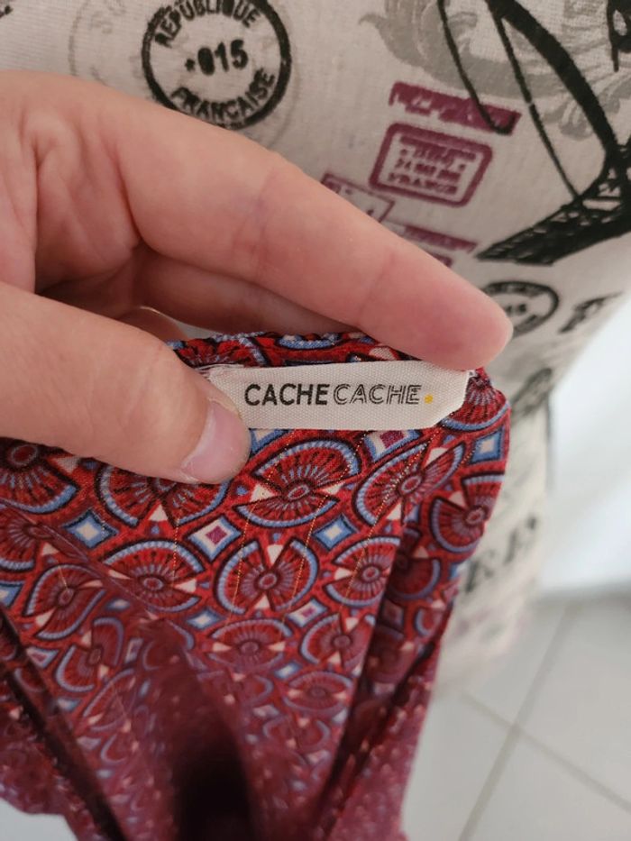 Superbe Robe Fluide de marque Cache Cache et de taille 36 - photo numéro 5