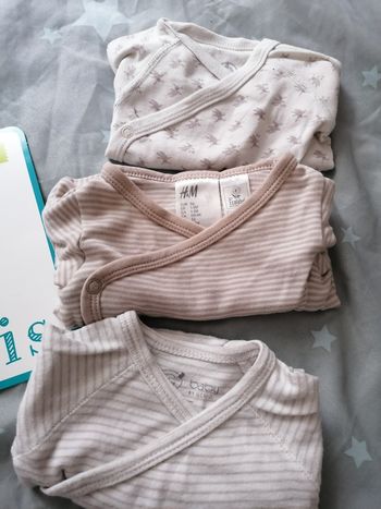 Lot de 8 body manches longues