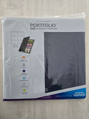 Portfolio Ultimate Guard Quadrow Xenoskin 480 Bleu