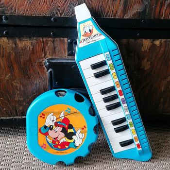 Instruments de musique bontempi Disney vintage