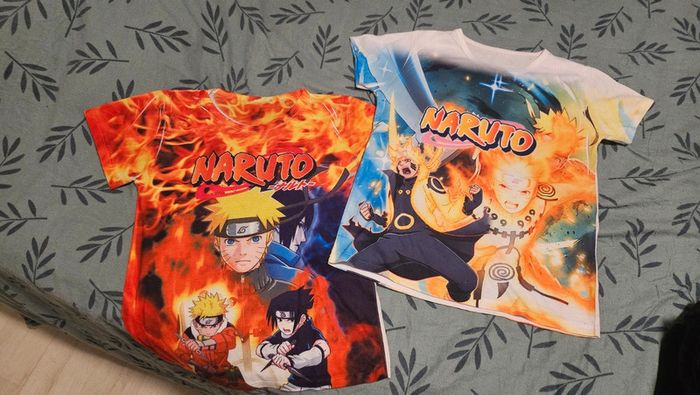 Lot 2 Tee-shirt naruto