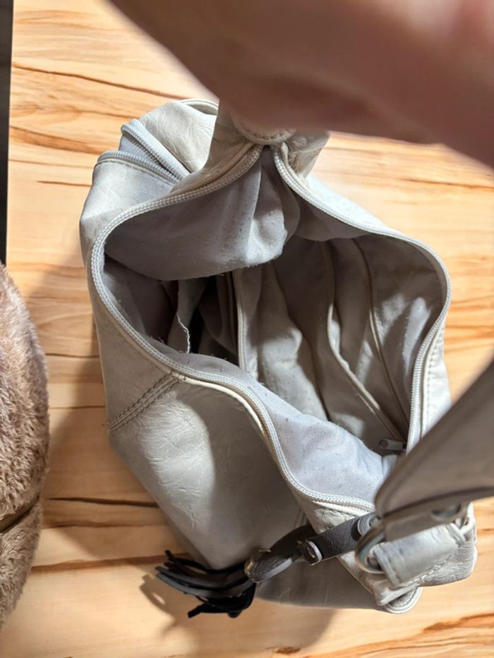 Sac femme beige - photo numéro 4