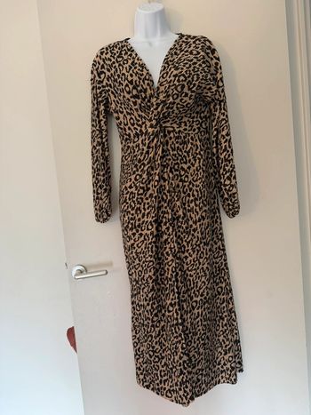 Robe longue léopard ASOS