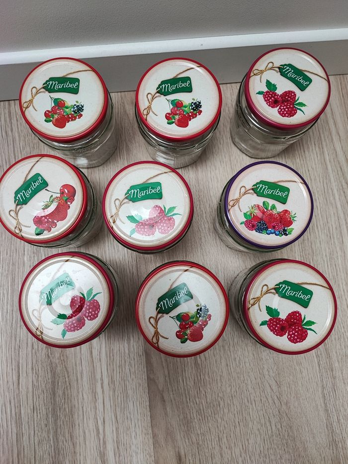 9 pots de confiture - photo numéro 2