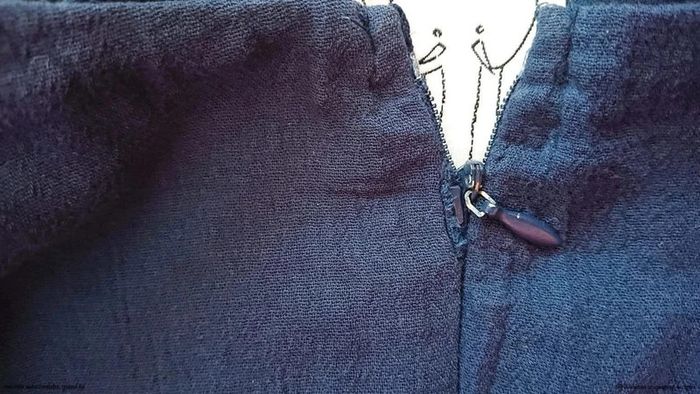 Combi short bleue marine taille 36 by Peter Jensen 100% coton - photo numéro 3