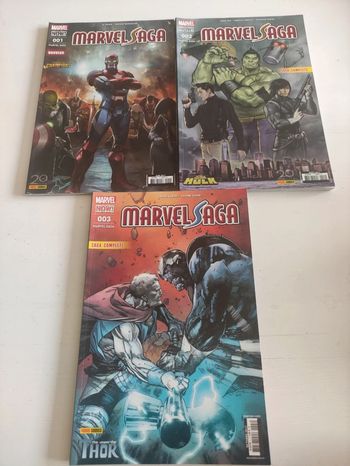 Lot comics tome 1 à 3 Marvel Hulk / Thor / Contest of Champions