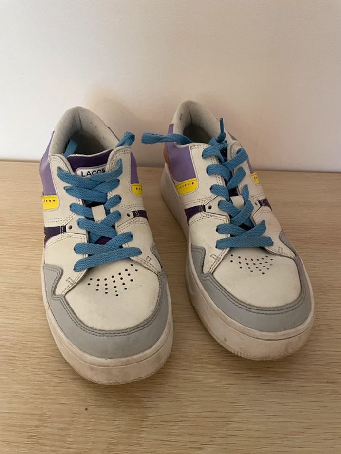 Basket Lacoste Femme Taille 40 - photo numéro 2