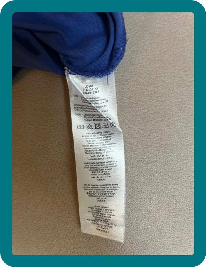 T-shirt jersey de coton imprimé logo 12 mois - Hugo Boss - photo numéro 6