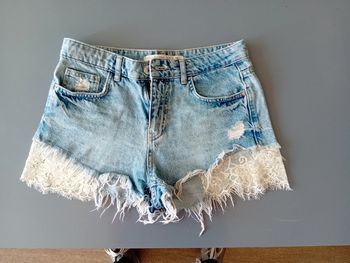 Short en jeans bershka