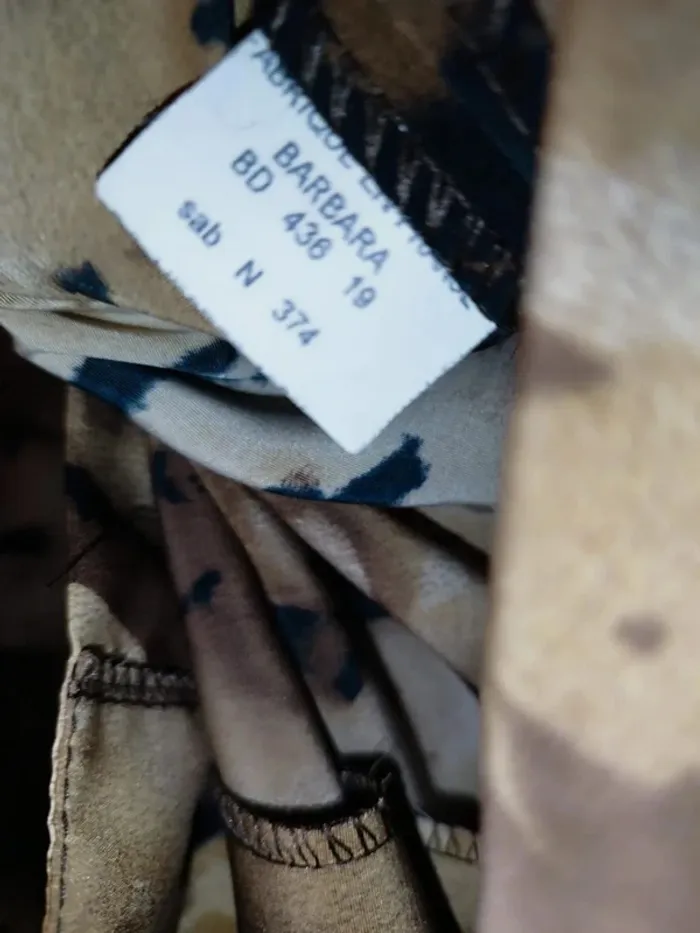 Veste tachetée - Sarah B. - taille 50 - photo numéro 7