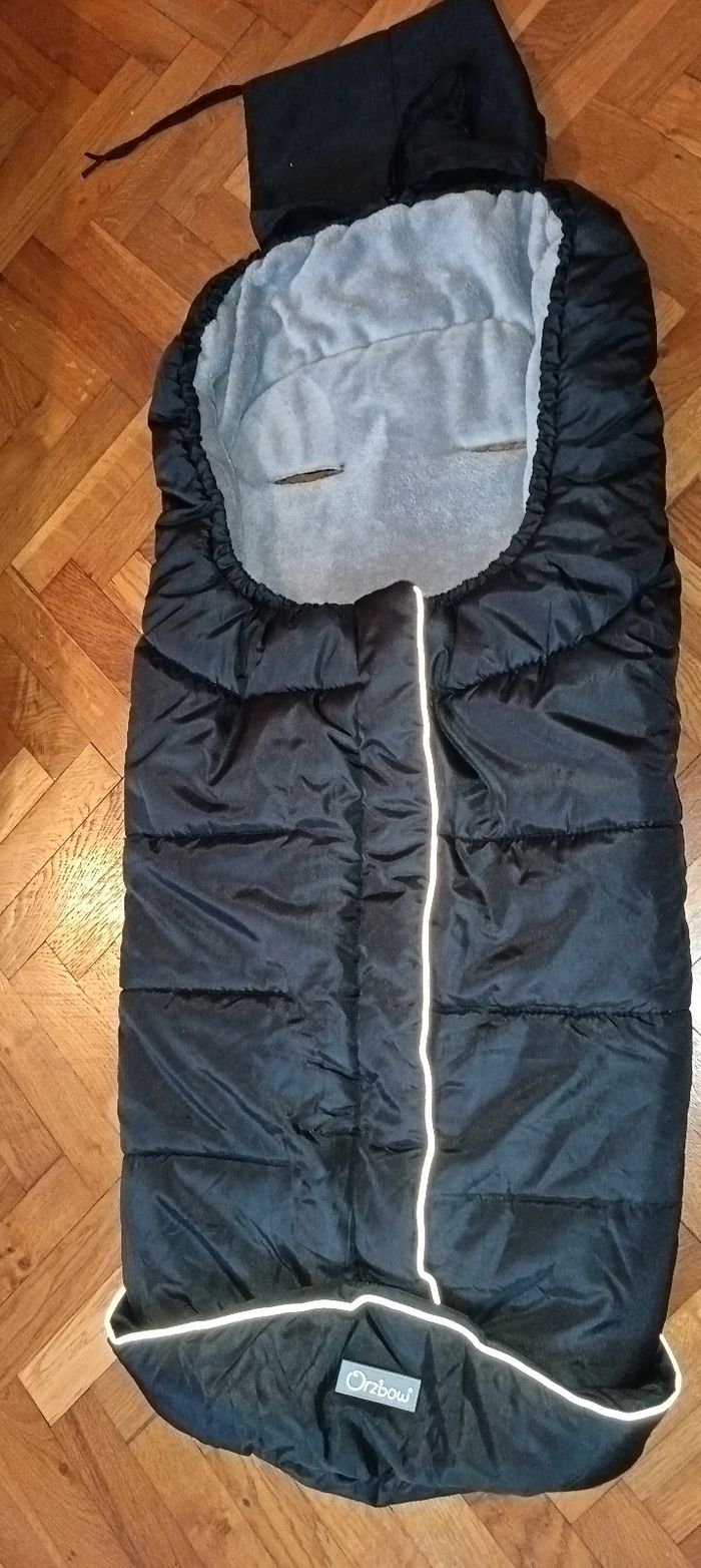 Chancelière nid d ange bébé couverture poussette cosy - photo numéro 3