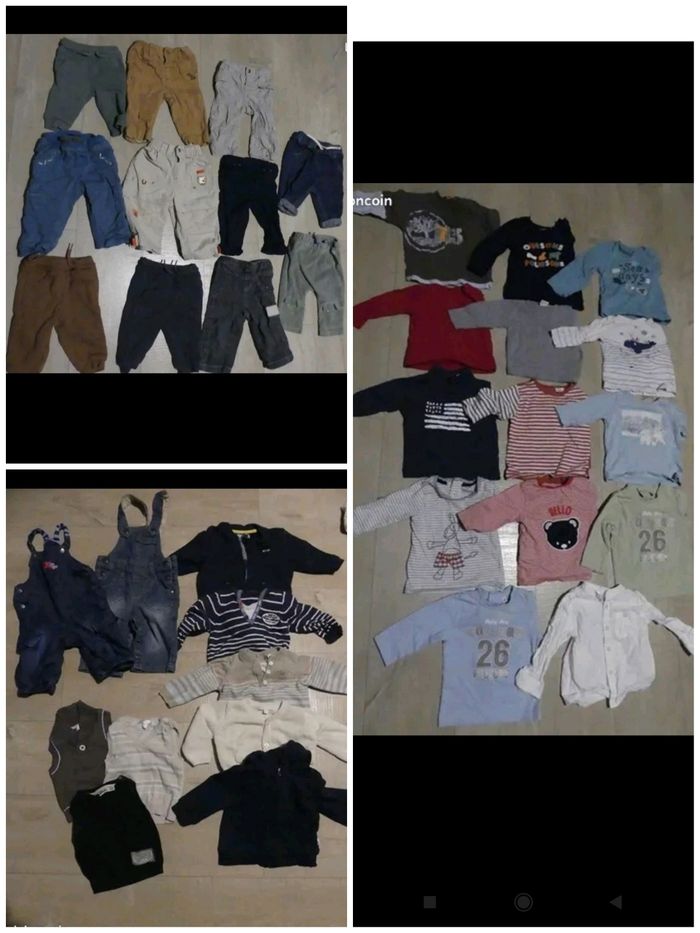 Lot vêtements garçon 6mois - photo numéro 2