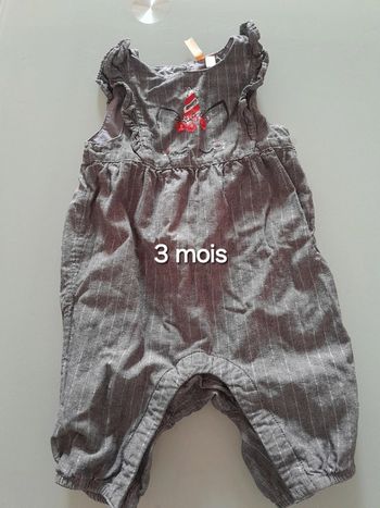 Salopette fille 3m