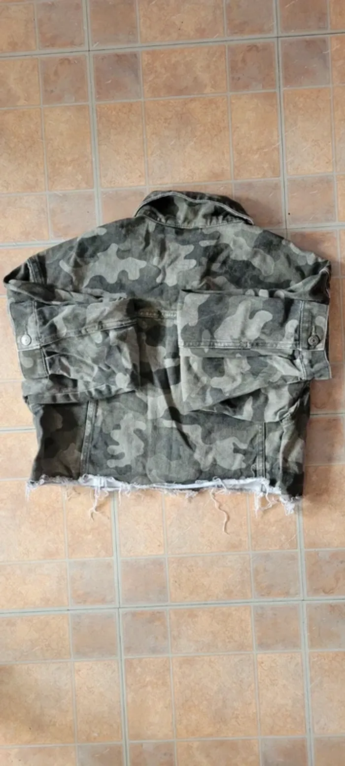 Veste courte jeans - photo numéro 2