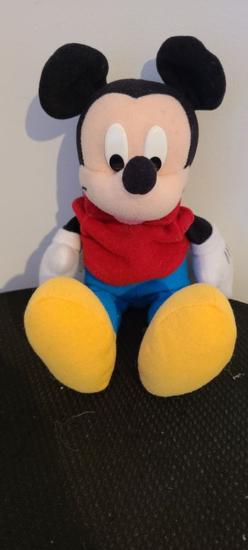 Doudou Peluche Mickey Disney Fisher Price 2001 Mattel