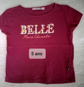 Tee-shirt 5 ans