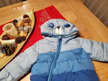 Veste matelassée fourrure DPAM 18 mois