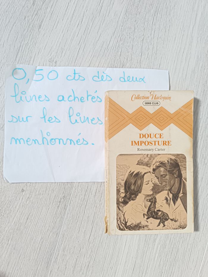 Livre Harlequin série club