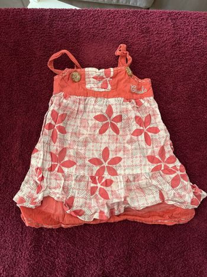 Robe Creeks rouge 6mois