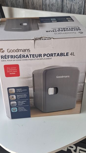 Réfrigérateur portable 4L Goodmans