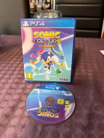 Jeu ps4 sonic colours