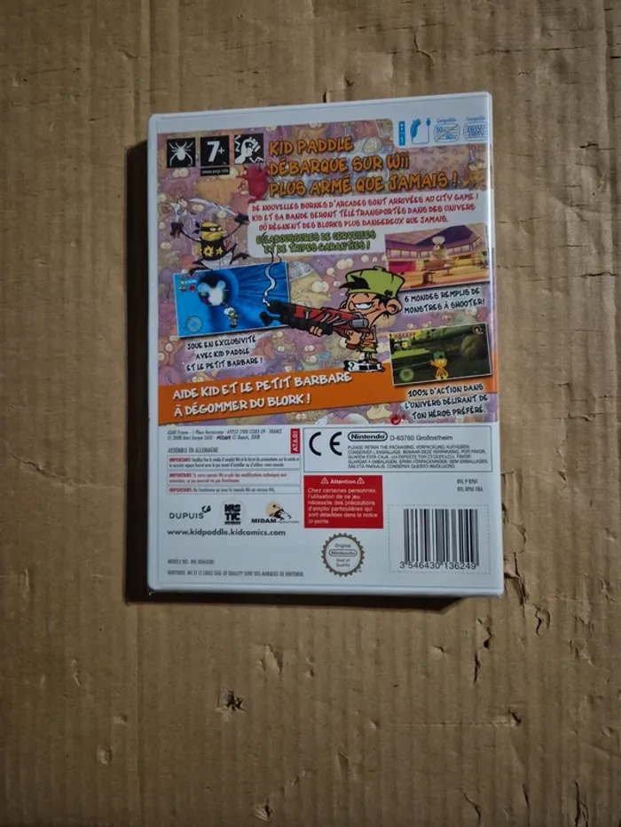 Kid Paddle Lost in the Game pour Nintendo Wii - photo numéro 2