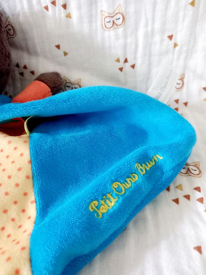 Doudou Petit ours brun Jemini - photo numéro 2