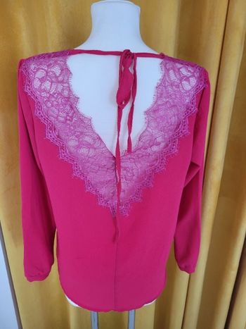 Blouse fushia