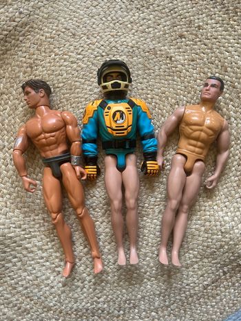 Lot de 3 figurines anciennes