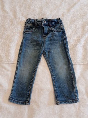 Marque obaibi taille 18 mois  80 cm pantalon jean pour garçon taille élastique réglable