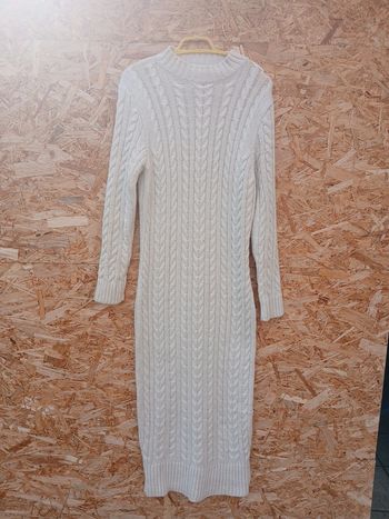 Robe pull longue d'hiver taille 36