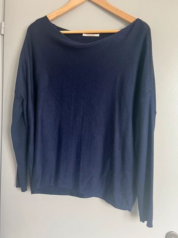 Pull bleu marine Camaieu taille L