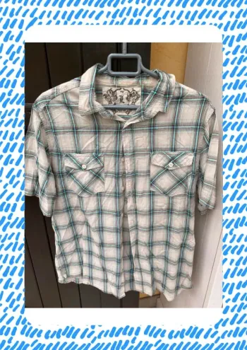 Chemise à carreaux OWK