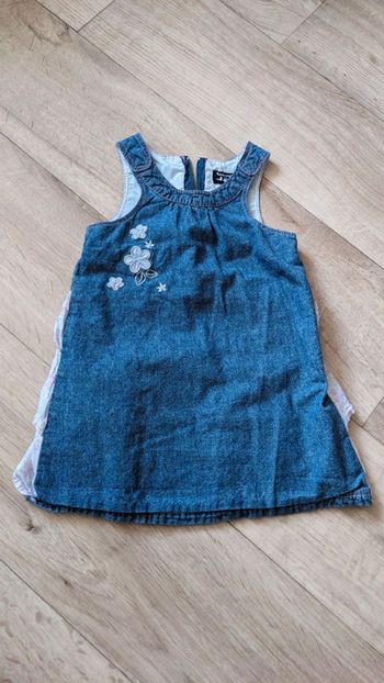 Robe jeans + volants 18 Mois Tout compte fait