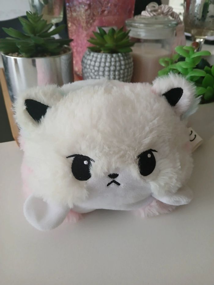 Péluche Reversible chat🌿💝 - photo numéro 3