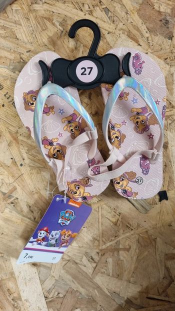 Tong sandales  Paw patrol neuf 27 disney